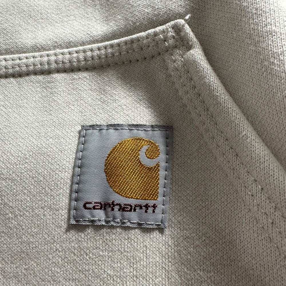 Carhart K288 W03 Loose Fit Midweight Logo Long Sleeve Graphic Hoodie 2XL Outdoor - Picture 6 of 10